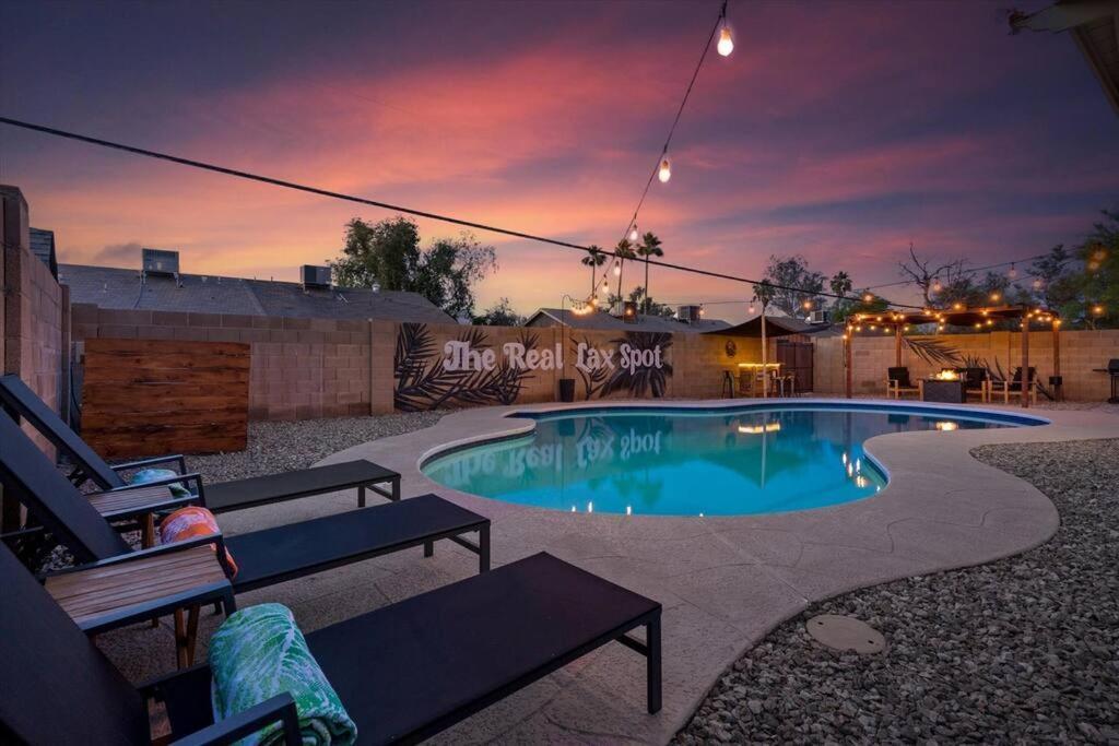 Modern Tempe Home With Heated Pool, Asu エクステリア 写真
